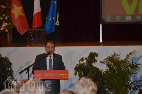 ความคึกคักของงานวันมิตรภาพ สามัคคีเวียดนาม-ฝรั่งเศส